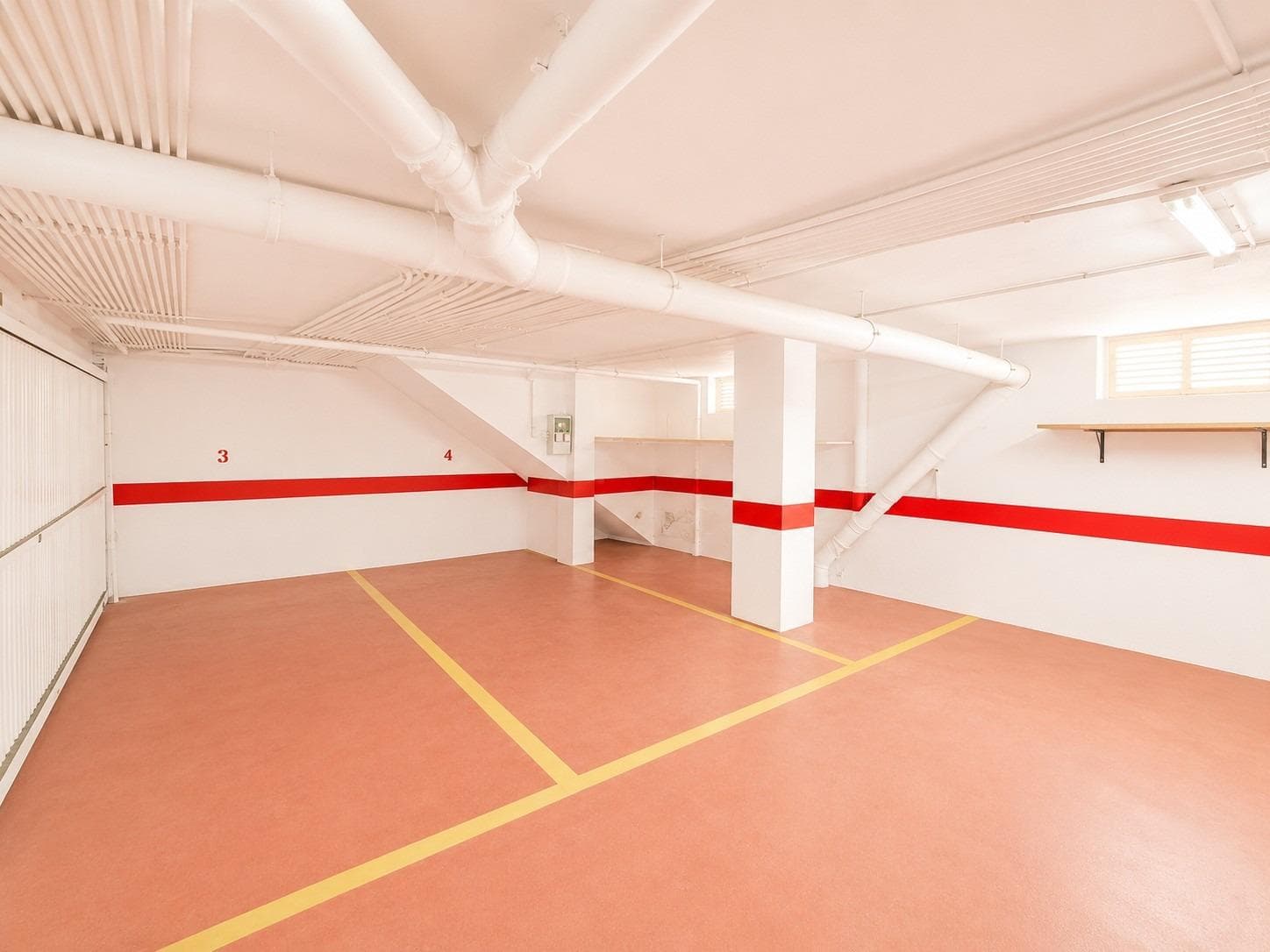 Opportunity: enclosed garage