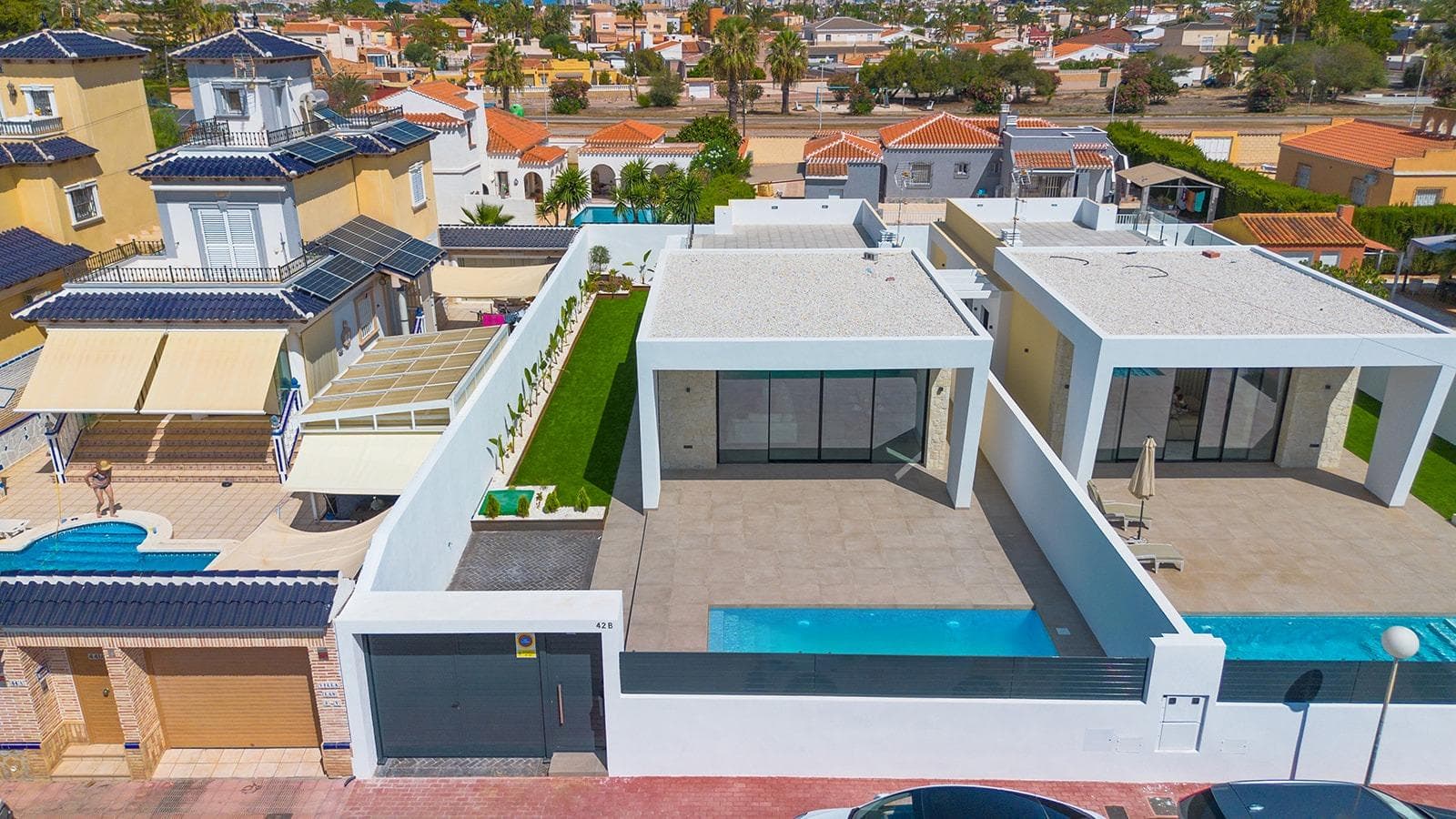 Luxury villas with sea view in LOS BALCONES