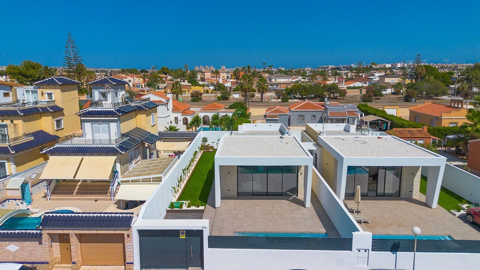 Luxury villas with sea view in LOS BALCONES