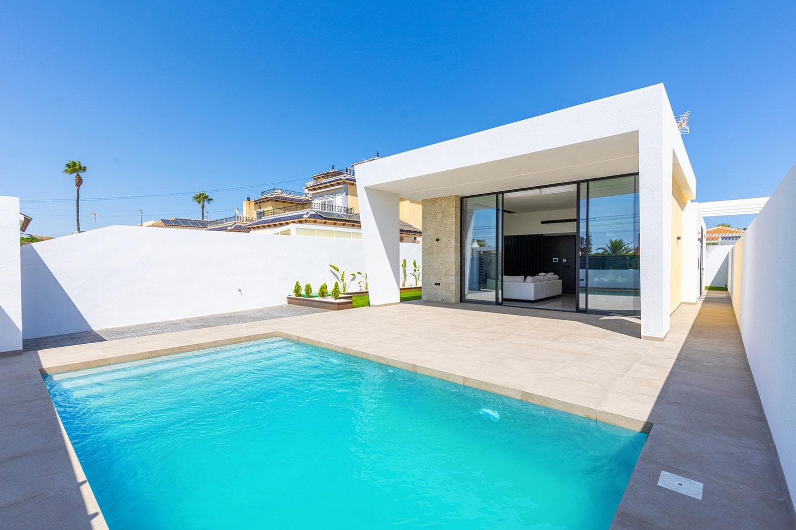 Luxury villas with sea view in LOS BALCONES