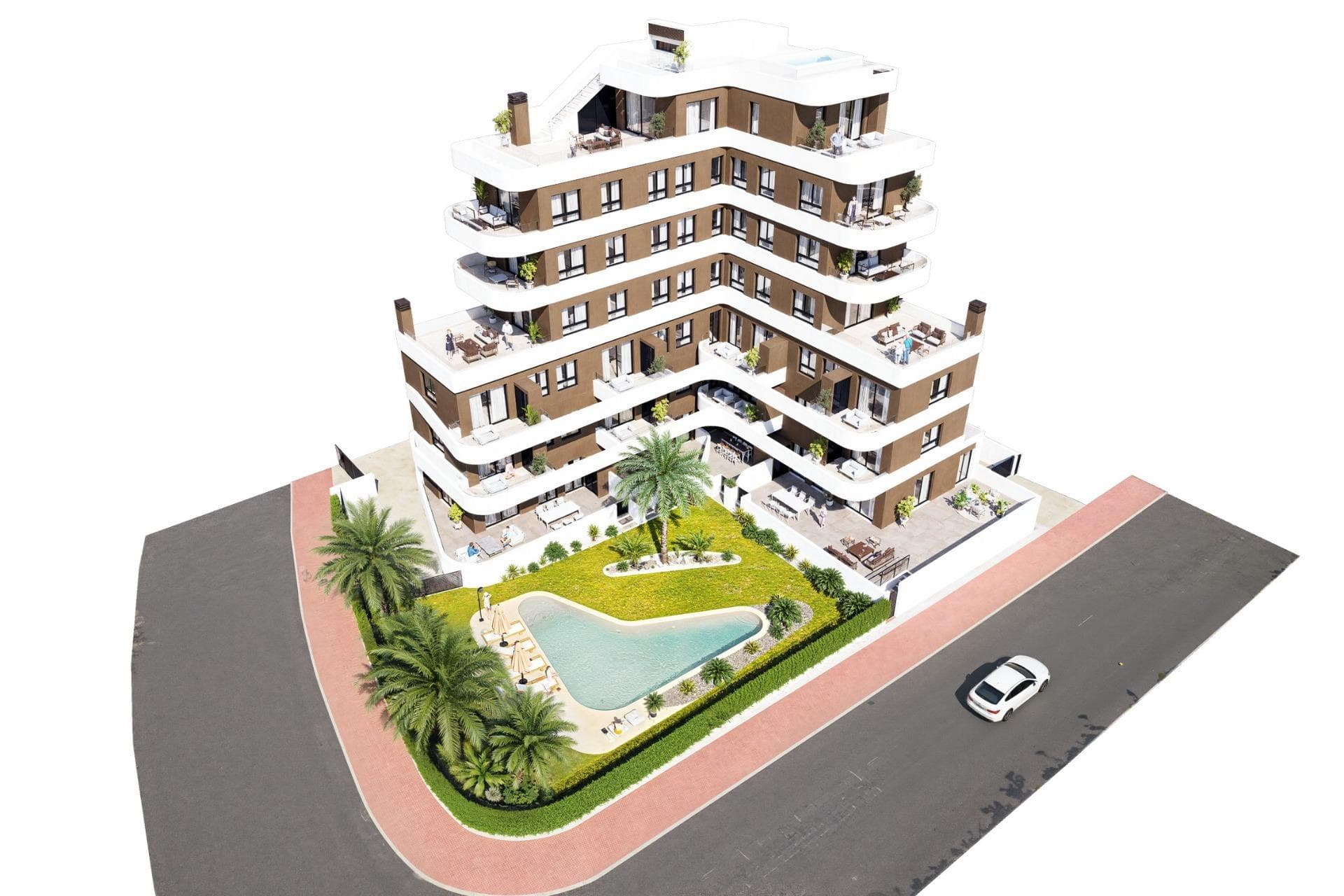 New Build Apartments in Guardamar del Segura – Modern Living Just 1.4 km from the Beach