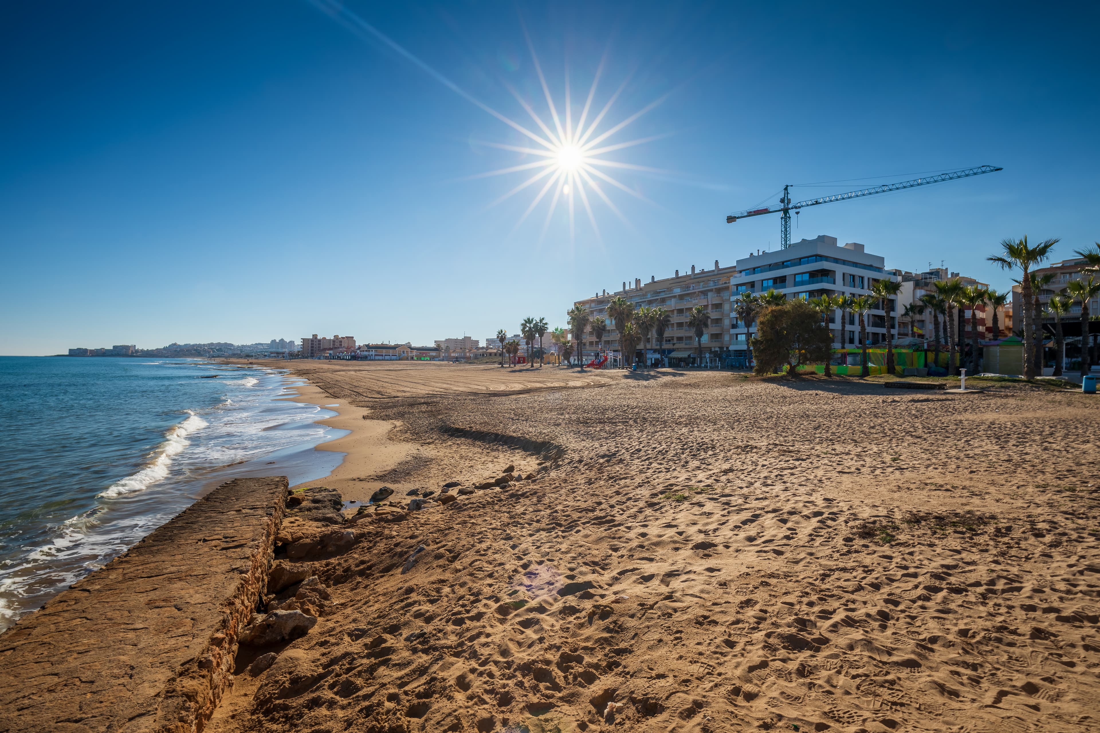 La Mata beach in Torrevieja