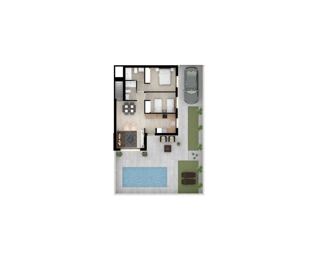 New Build - Terraced house - Ciudad quesada - Rojales centro