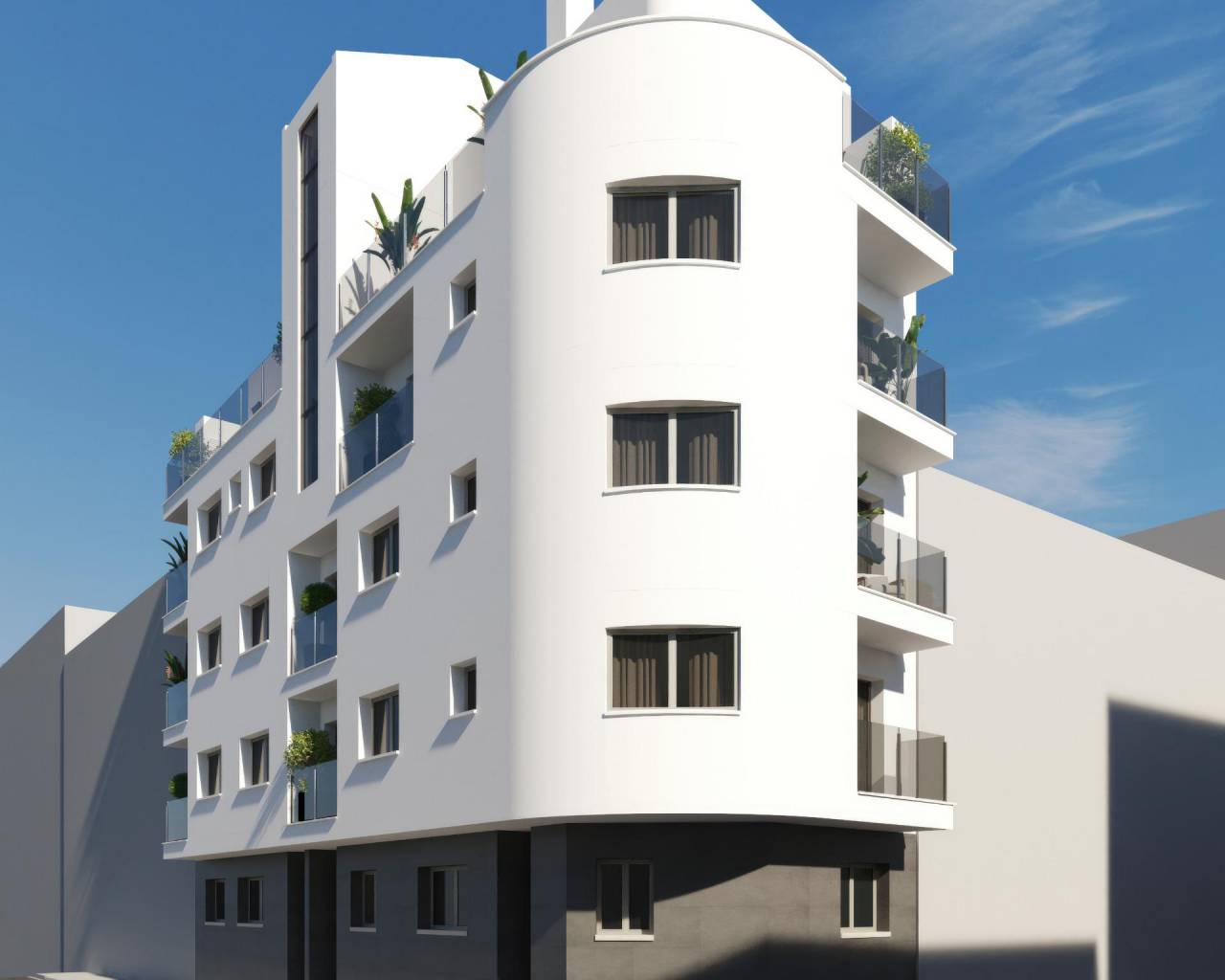 New Build - Ground floor apartment - Torrevieja - Centro