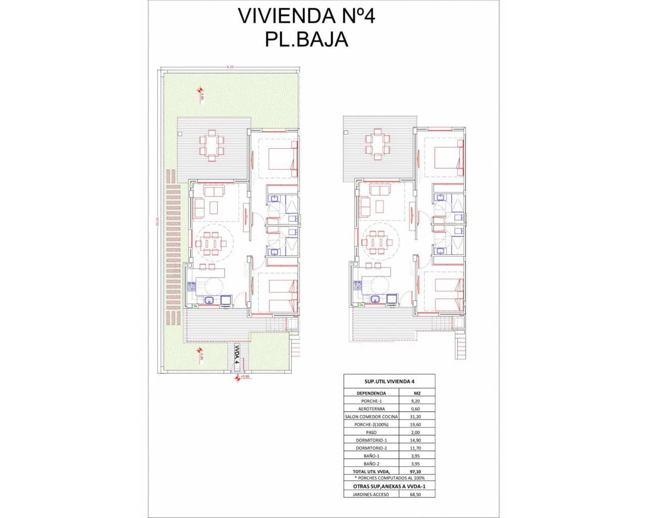 New Build - Bungalow Ground Floor - Orihuela - Vistabella Golf